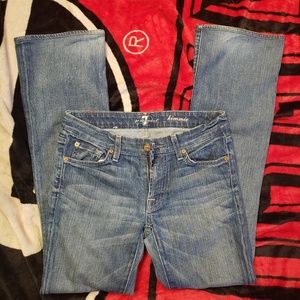 7 for all mankind kimmie style Jean's size 27